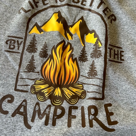 Cute campfire sweatshirt SZ XXL - Picture 2 of 5